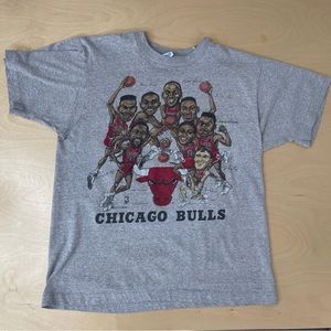 Vintage Chicago Bulls Illinois Lottery T-shirt